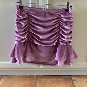 Purple y2k skirt size xs